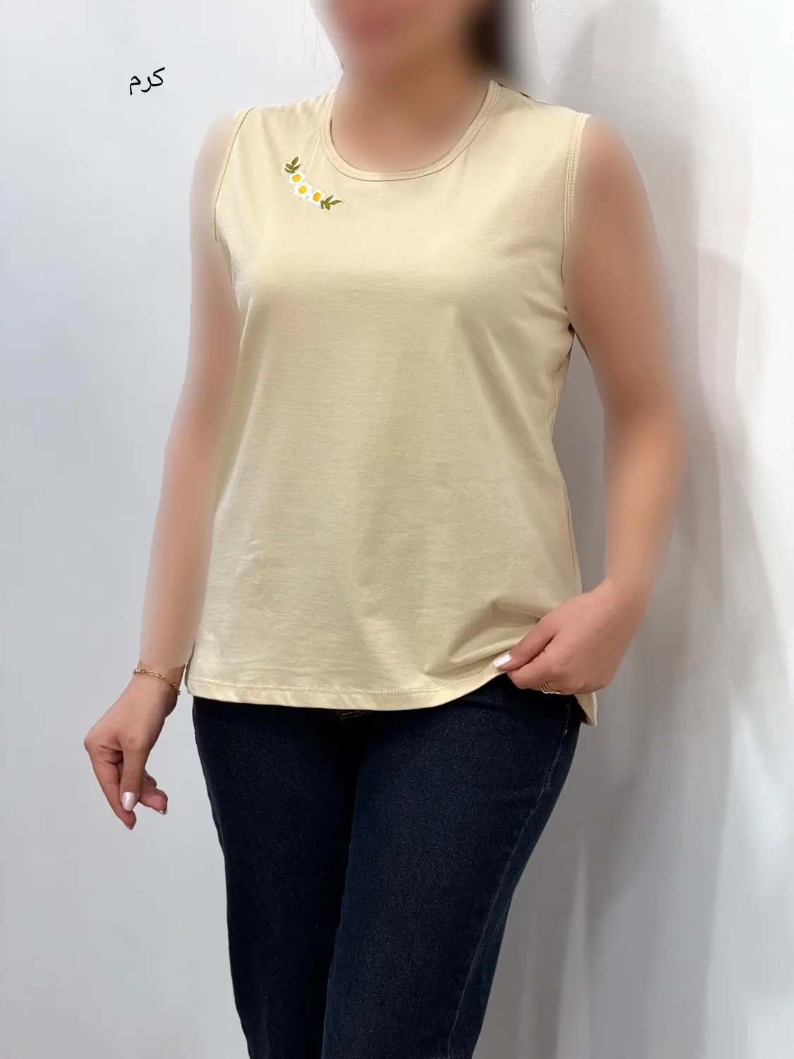 تاپ پنبه زنانه دلیا